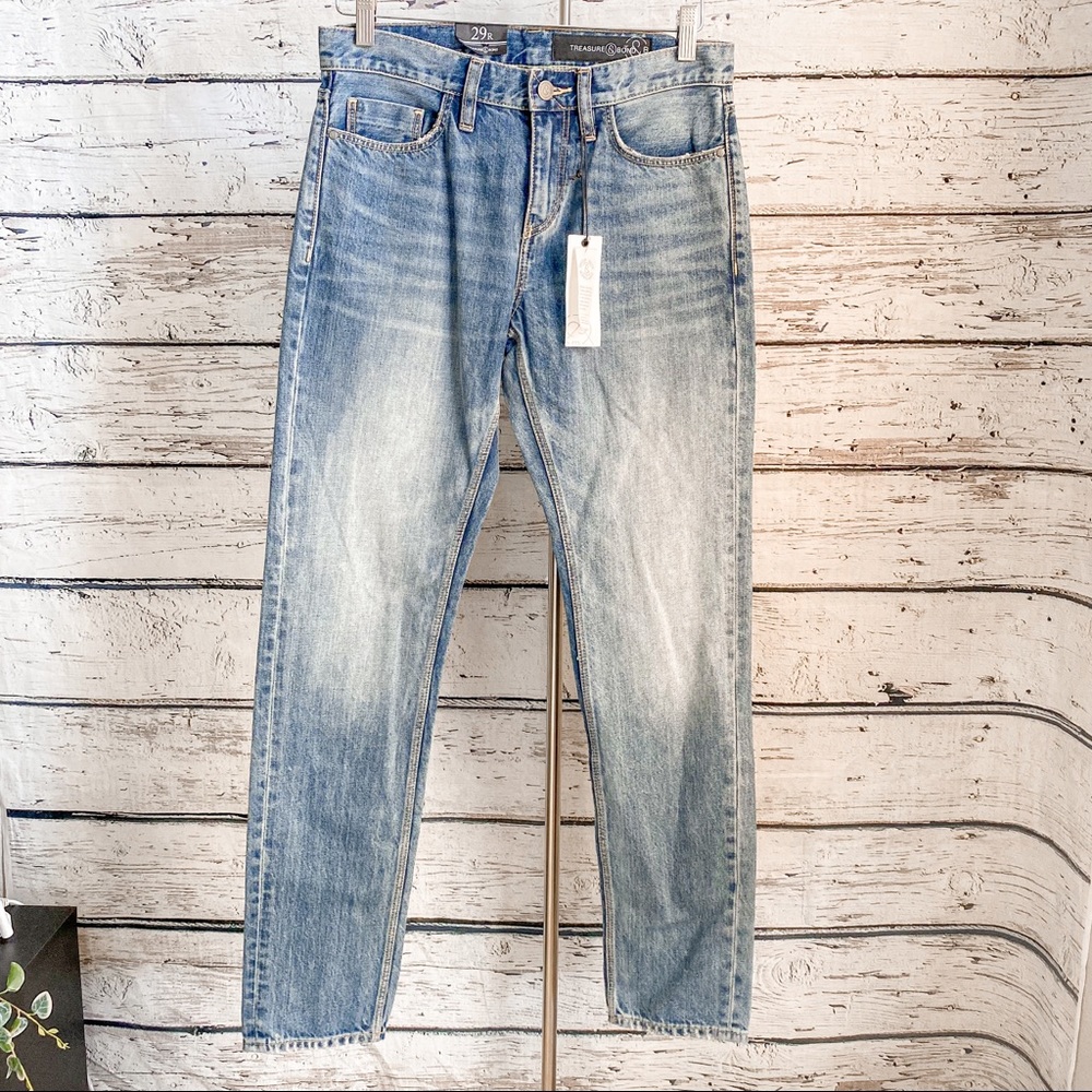 Treasure and Bond low rise and slim jeans